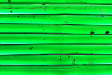 Green texture wooden background.