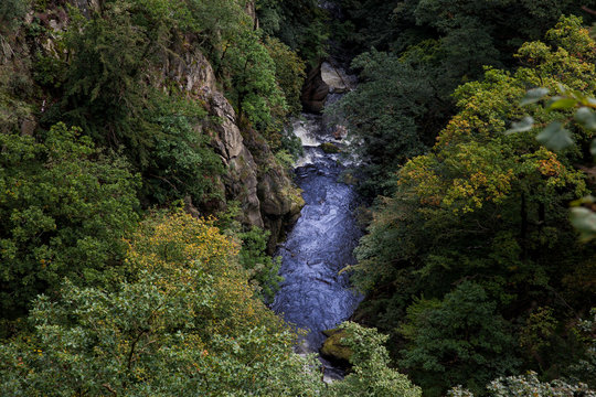 Blick in das Bodetal zwischen Treseburg und Thale