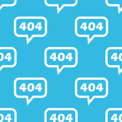 Error 404 message pattern