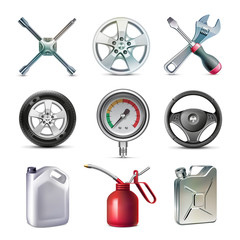 Car service tools set