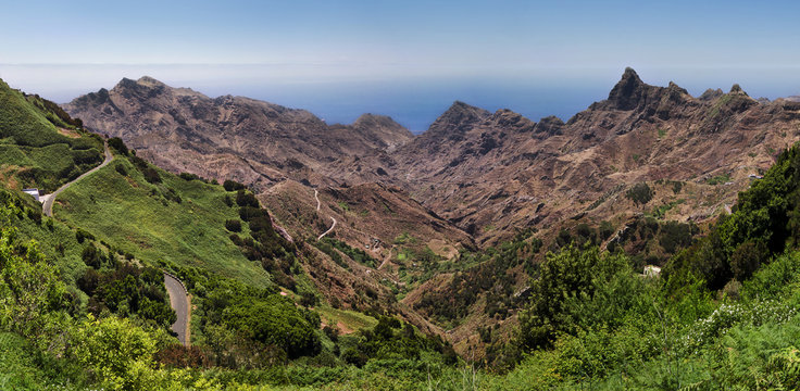 Anaga, hiszpańskie g&oacute;ry na Teneryfie