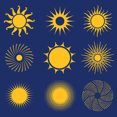 Sun Icon Set