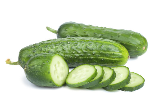 Cucumber and slices