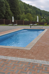 Outdoor swimming pool