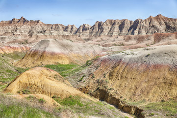 South Dakota Badlands Landscape