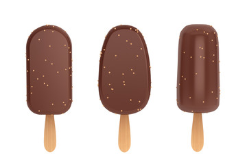 Chocolate Ice Cream with nuts