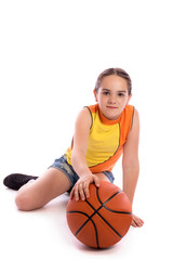 Girl with ball