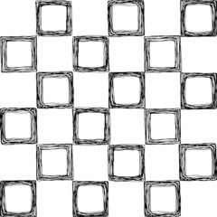 Seamless pattern with squares