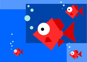 Red fishes