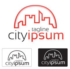 House logo for company isolated, identity