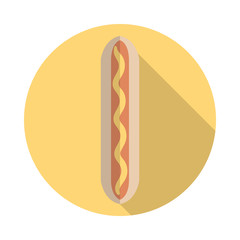 Vector Illustration Hot Dog Icon