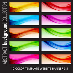 Abstract color template background.
