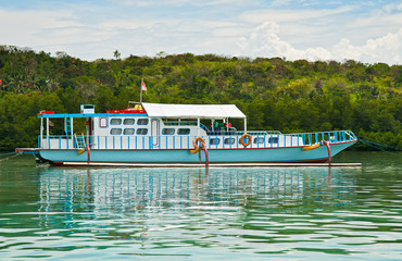 A big balinese boat