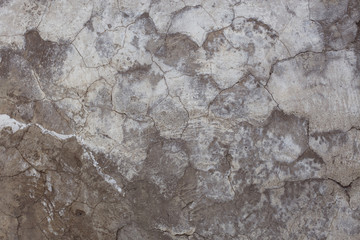 Antique textured wall from stone in Rome