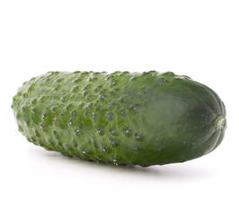 Cucumber vegetable  isolated on white background cutout
