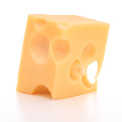 cheese isolated on white background cutout