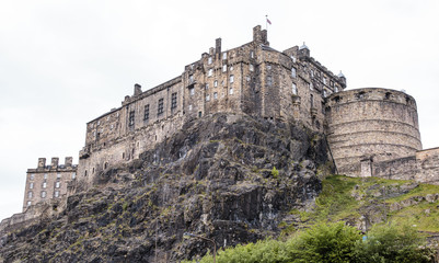 View at Edinburgh castle in Edinburgh, Scotland, Europe