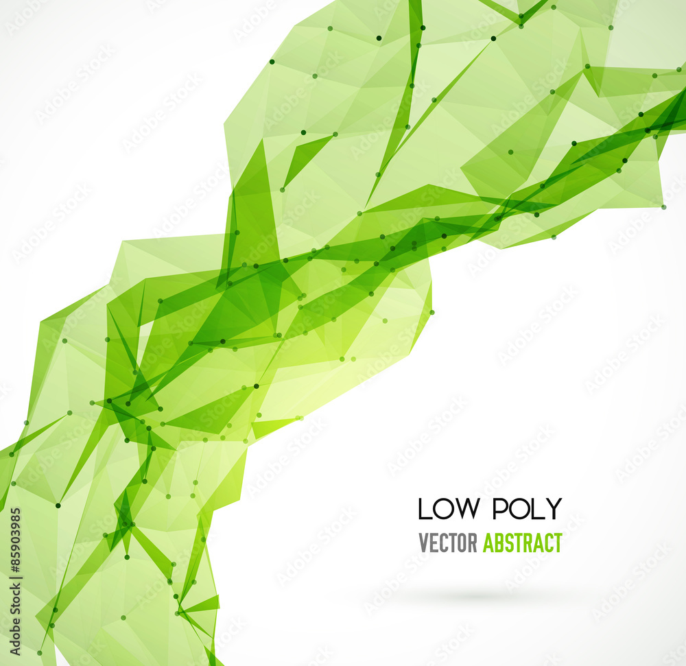 Poster abstract geometric background design