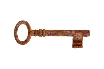 Old rusty key