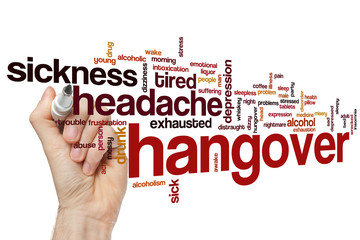 Hangover word cloud