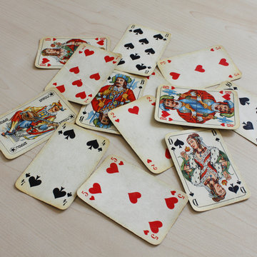 Spiel Karte Spielkarte Rommee