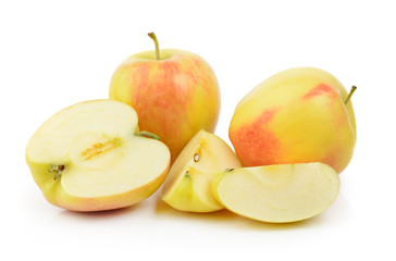 apple on white background