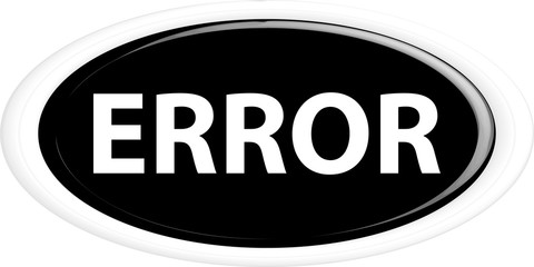Button error
