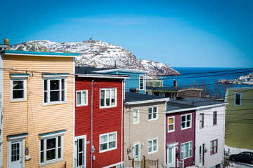 St. John's Harbour and Row Houses