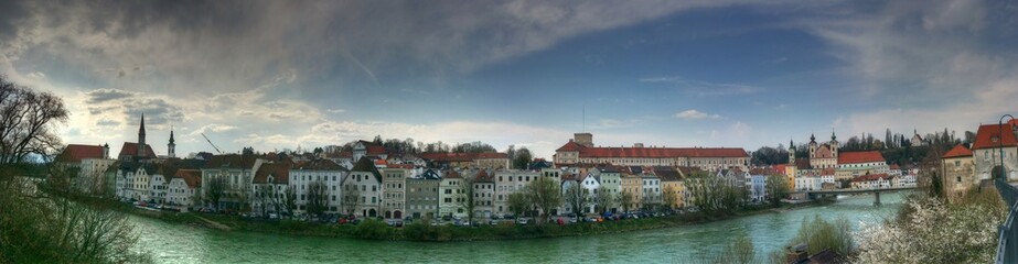 Fototapeta na wymiar Steyr Panorama