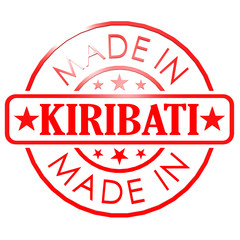 Made in Kiribati red seal