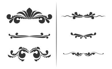 Flourish vintage frames  