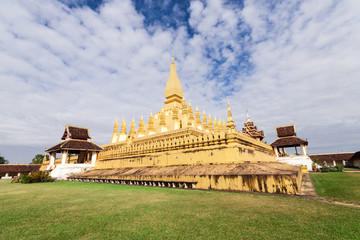 Pha That Luang temple in Vientiane