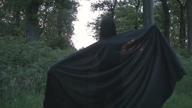 sexy woman  wearing lingerie in the nature during sunset  