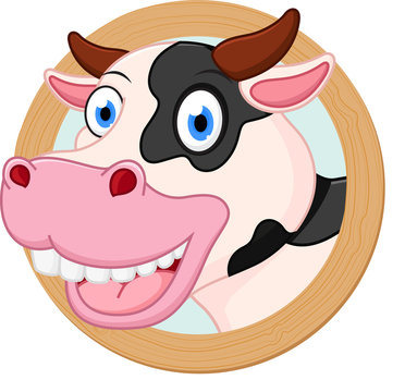 recommend clip art: cow cartoon or mascot