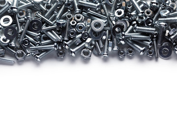 Nuts and bolts background