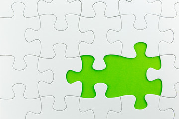 Obraz premium jigsaw puzzle use for business background