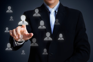 Select team leader