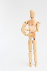 デッサン人形と絆創膏