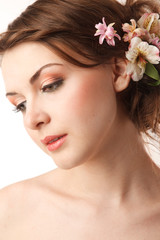 Fototapeta premium Bride is looking away