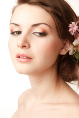 Fototapeta premium Beautilul brides profile