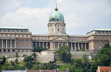 Fototapeta premium Royal palace of Buda, Budapest, Hungary