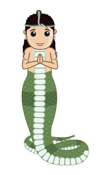 Male Naag Devta - Snake God India