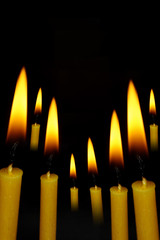 Yellow Candle