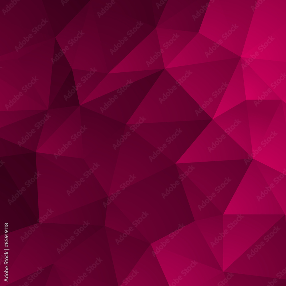 Poster Abstract retro triangle  background 