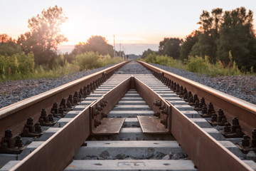 Fototapeta premium rails