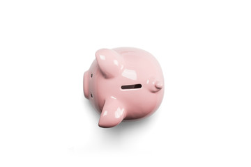 Piggy bank isolated on white background