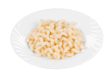 Cooked italian pasta.