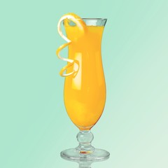 Mango, Cocktail, Juice.