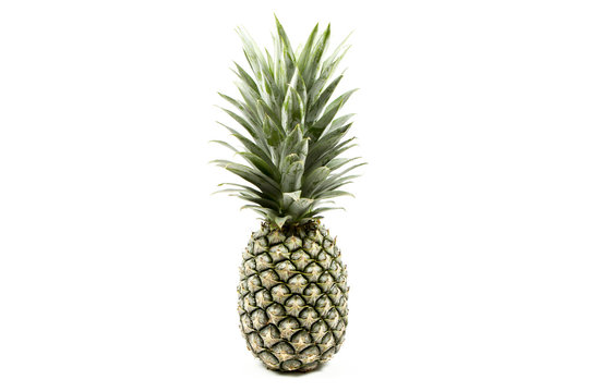 Pineapple isolated on white background.
