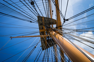 Fototapeta premium Rigging above